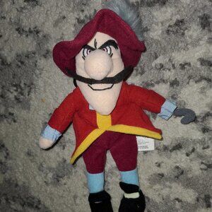 Captain Hook Disney Plush || Peter Pan villain
